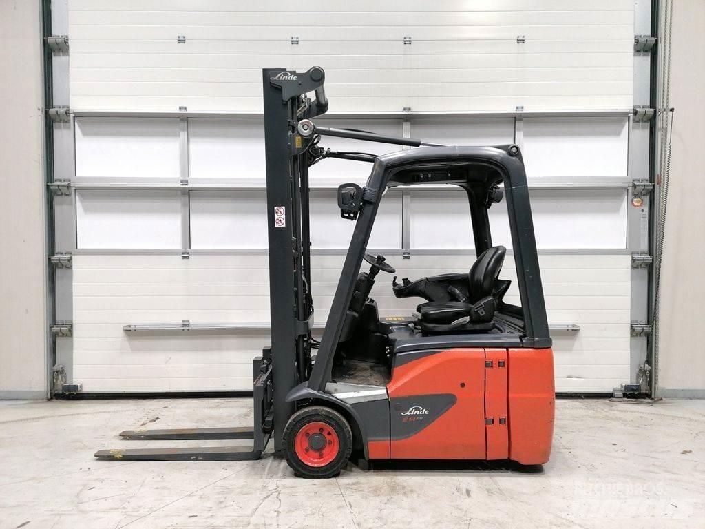 Linde E14-02 Elmotviktstruckar