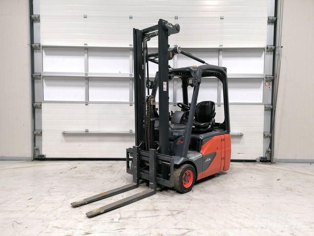 Linde E14-02 Elmotviktstruckar