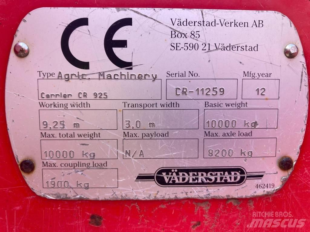 Väderstad Carrier925 Tallriksredskap