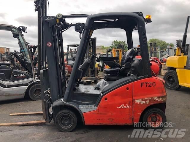 Linde H16T-01 Gasolmotviktstruckar