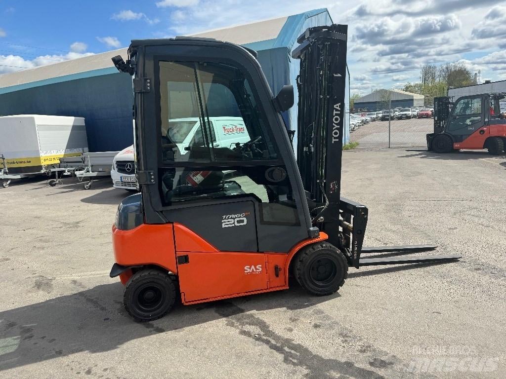 Toyota 8FBMK20T Elmotviktstruckar