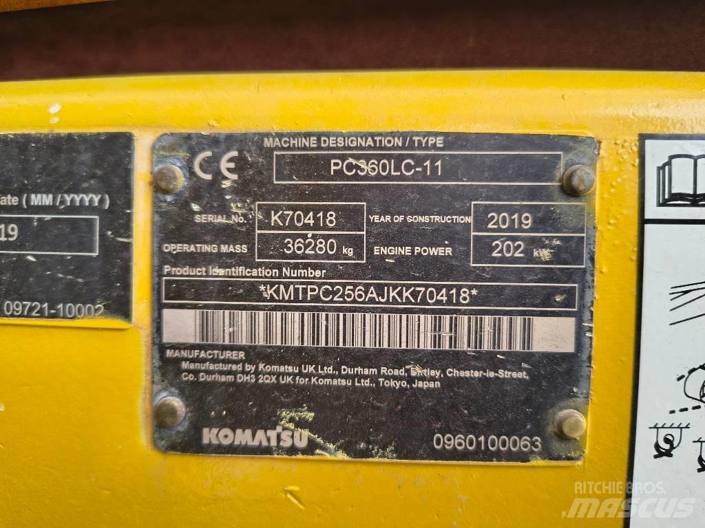 Komatsu PC 360 LC- 11 Bandgrävare