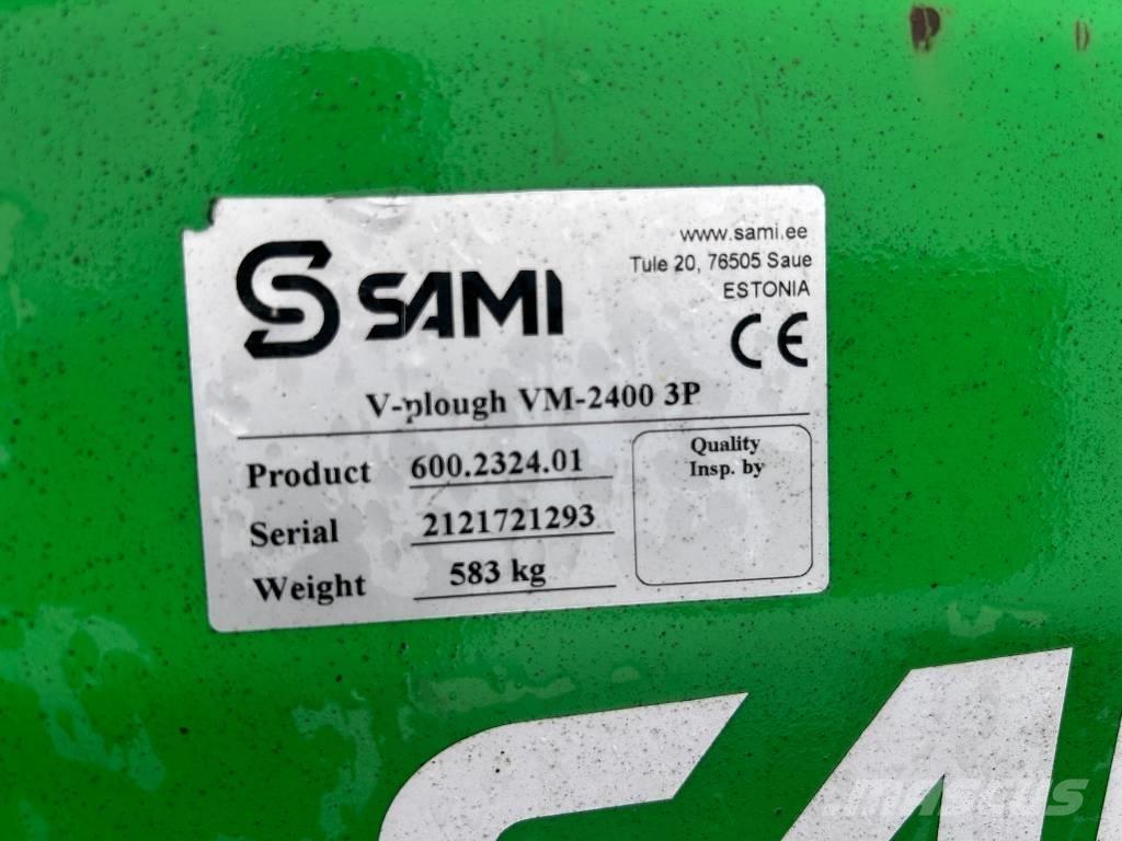 Sami VB2400 Snöblad och plogar