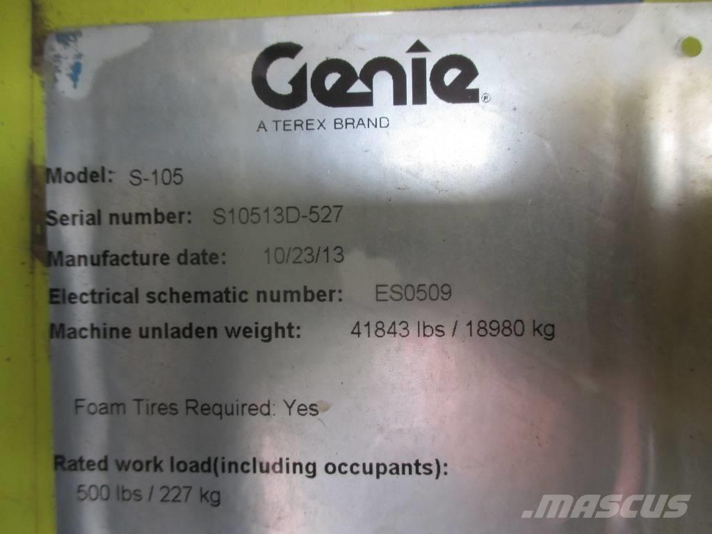 Genie S 105 Teleskop bomliftar