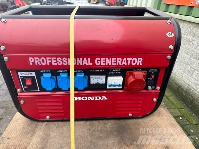 Honda OHV 6.5 KVA Bensingeneratorer