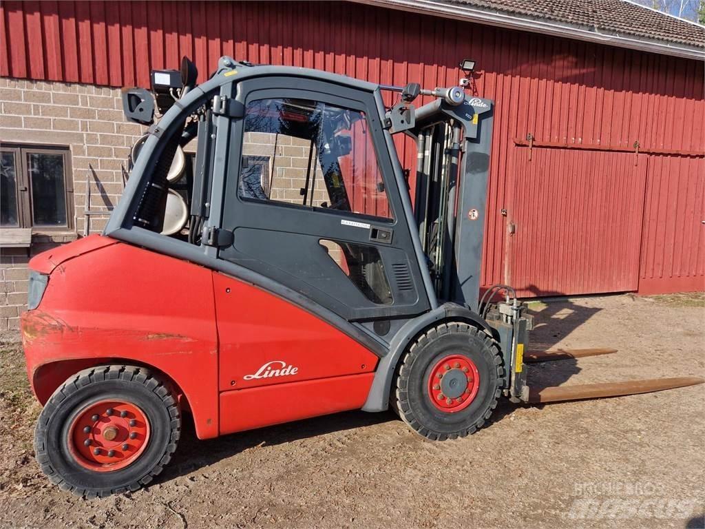 Linde H45T Gasolmotviktstruckar