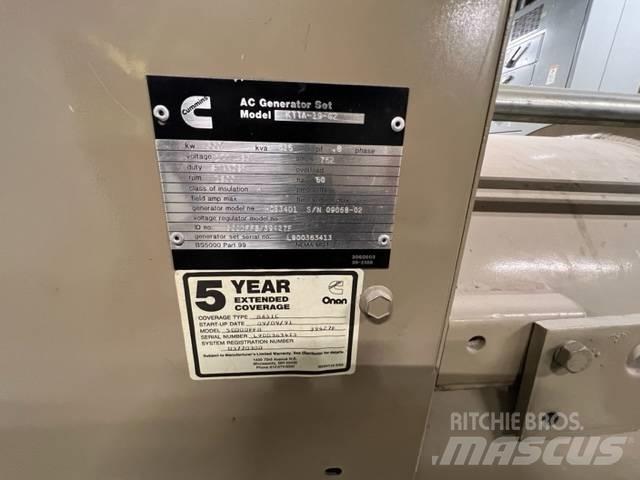 Cummins KTTA19 Dieselgeneratorer