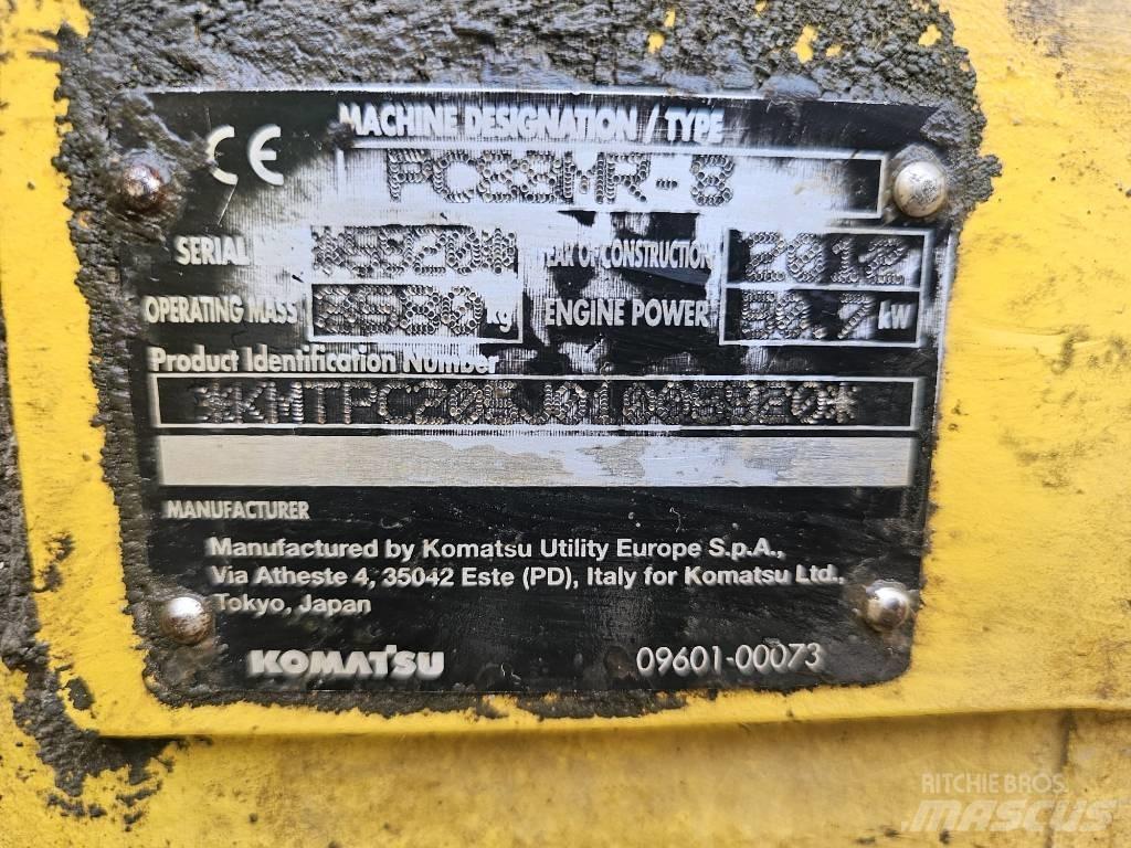 Komatsu PC 88 MR-8 Midigrävmaskiner 7t - 12t