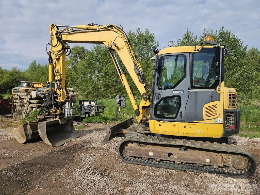 Komatsu PC 88 MR-8 Midigrävmaskiner 7t - 12t