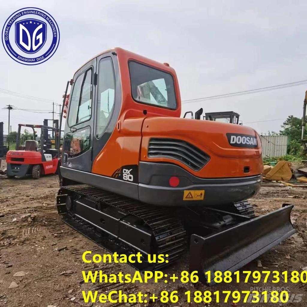 Doosan DX 80 Bandgrävare