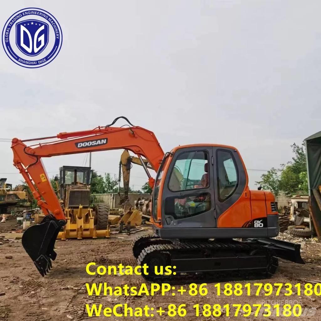 Doosan DX 80 Bandgrävare