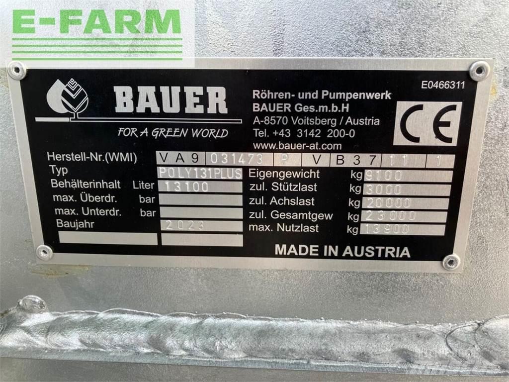 Bauer poly 131 Tanktrailer