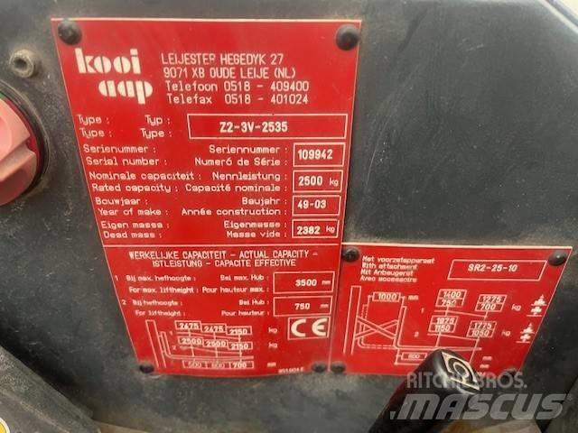 Kooi-Aap Z2-3V-2535 Dieselmotviktstruckar
