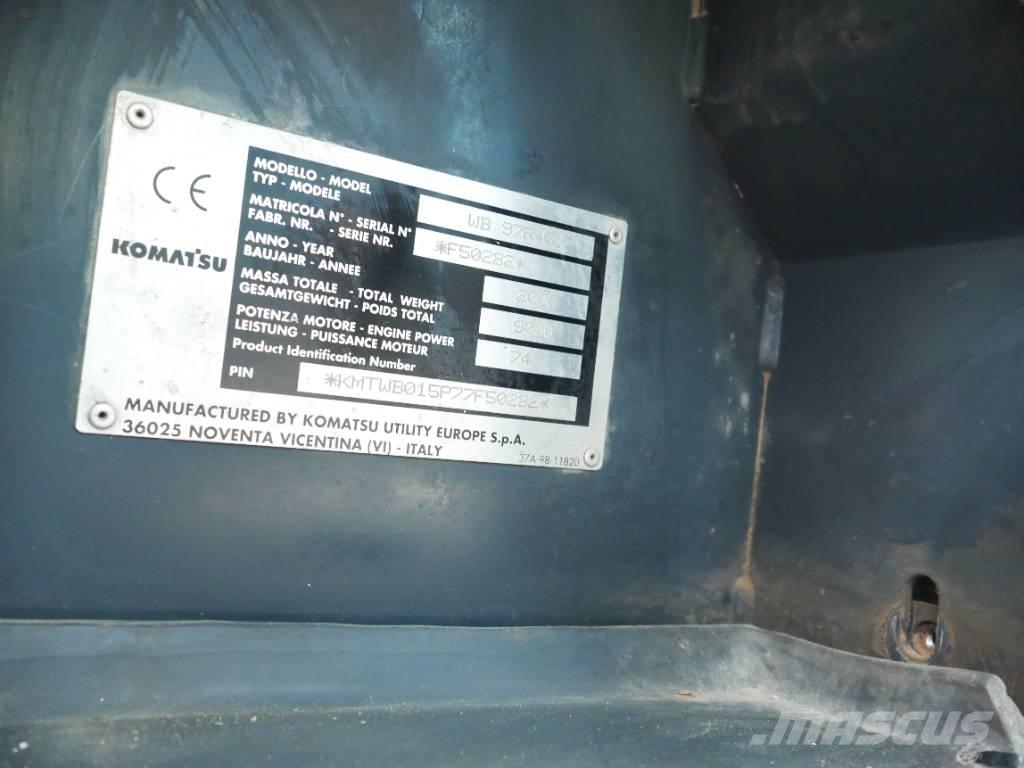 Komatsu WB 97 R-5 Grävlastare