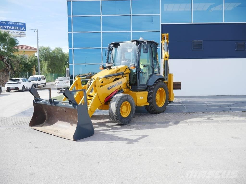 Komatsu WB 97 R-5 Grävlastare