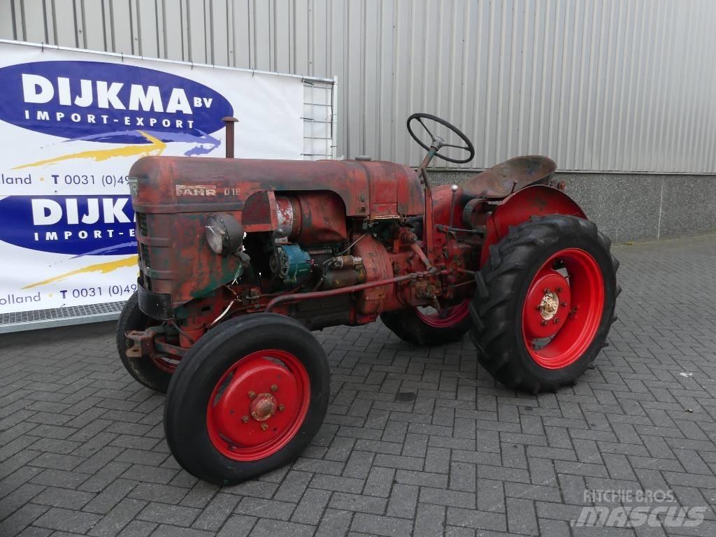 Fahr D181 Traktorer