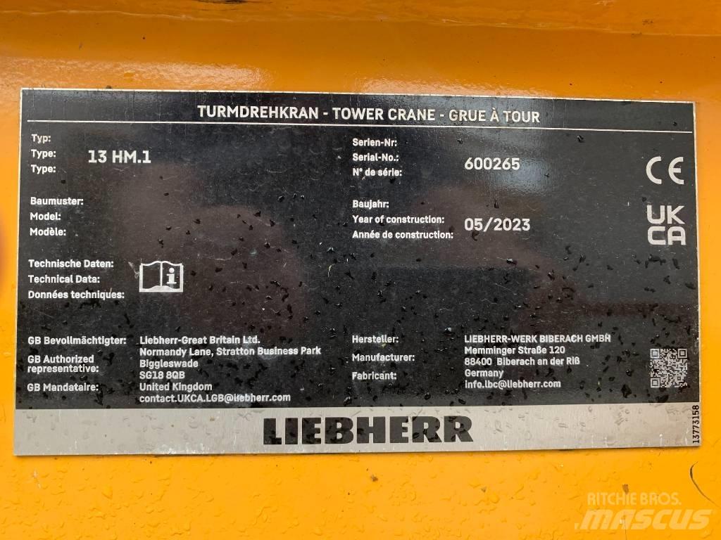 Liebherr 13HM Byggkranar