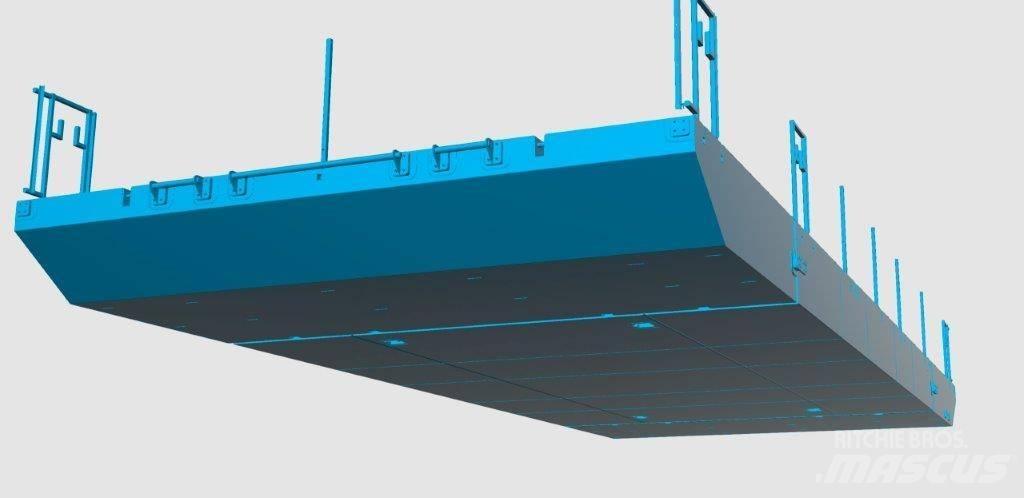 Flexi Barge MT 15-6 Arbetsbåtar, pråmar och pontoner