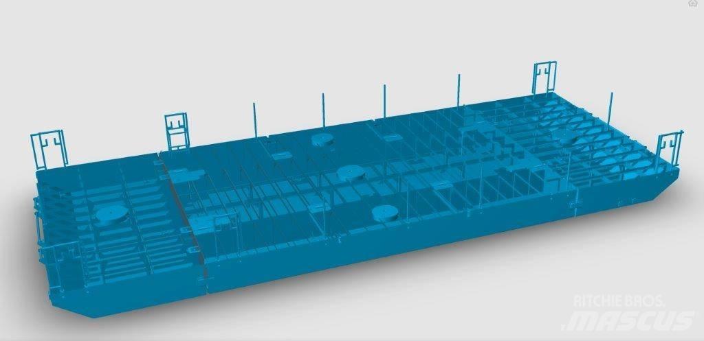 Flexi Barge MT 15-6 Arbetsbåtar, pråmar och pontoner