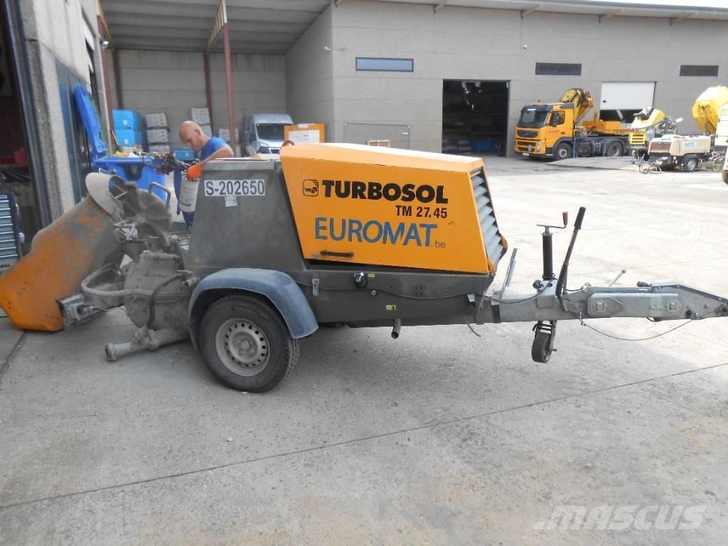 Turbosol TM27.45DCB Betongpumpar