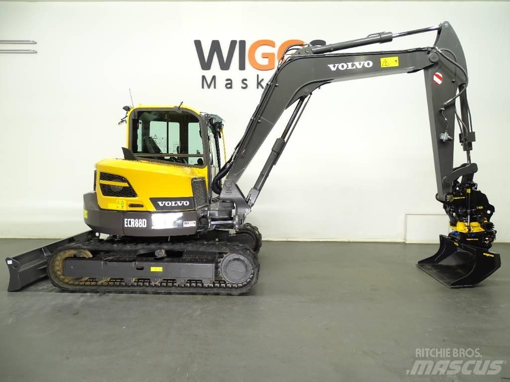 Volvo ECR 88 D Midigrävmaskiner 7t - 12t