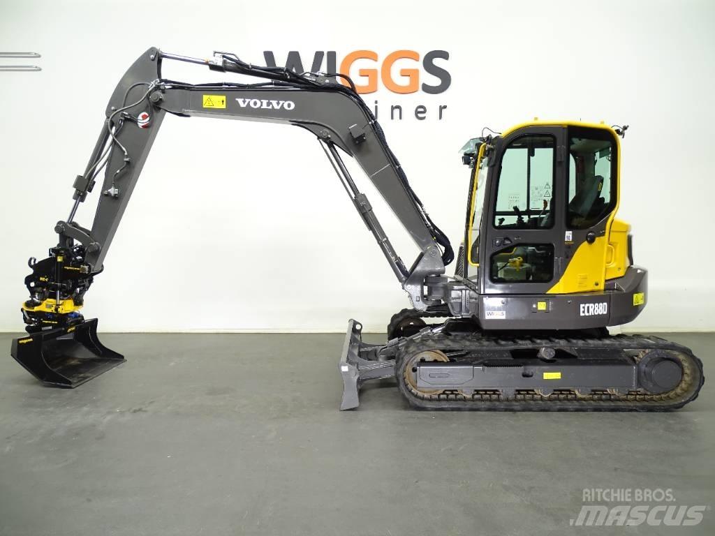 Volvo ECR 88 D Midigrävmaskiner 7t - 12t