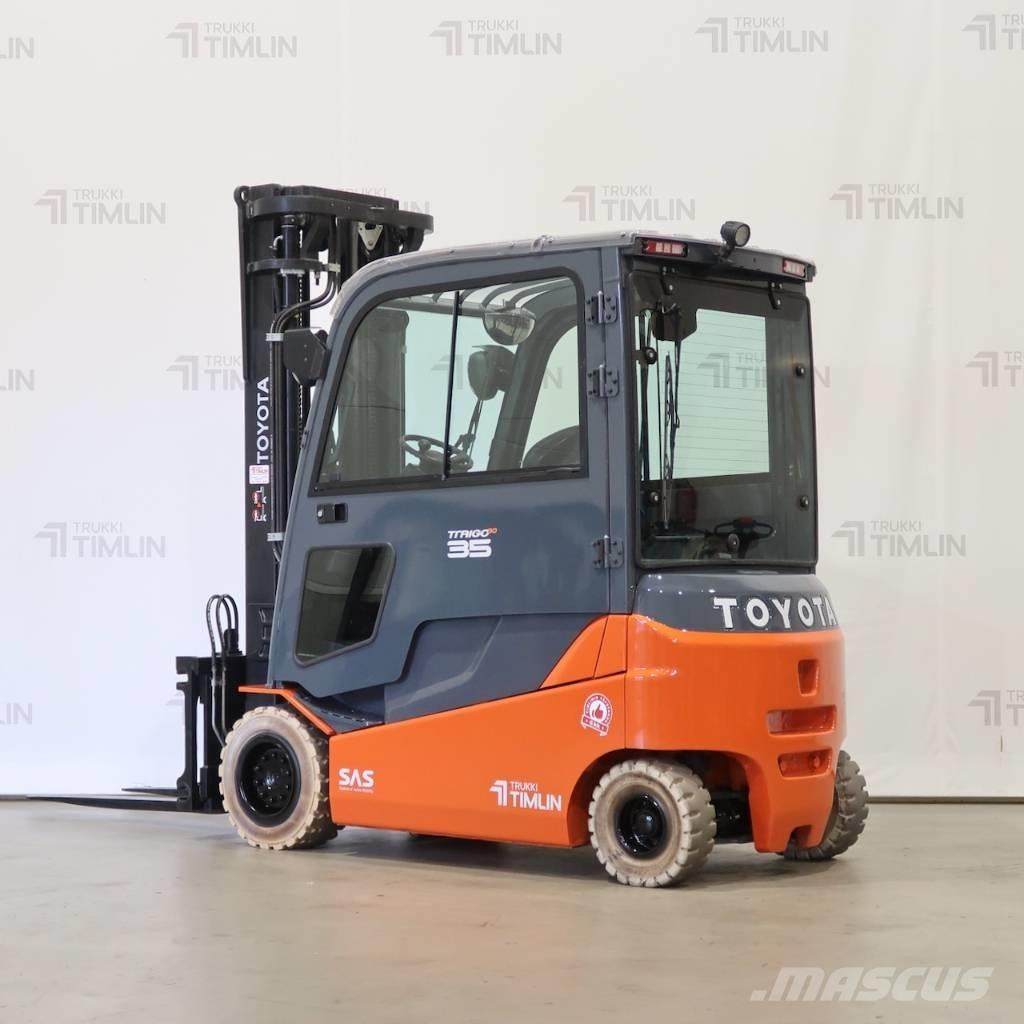 Toyota 8FBMT35 Elmotviktstruckar