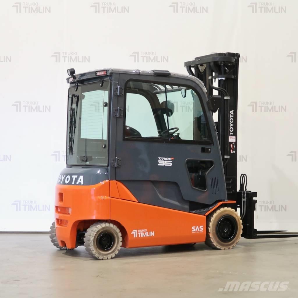 Toyota 8FBMT35 Elmotviktstruckar