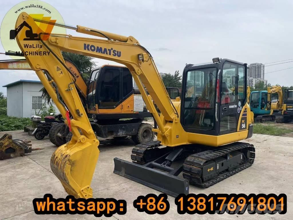 Komatsu PC 56-7 Minigrävare < 7t