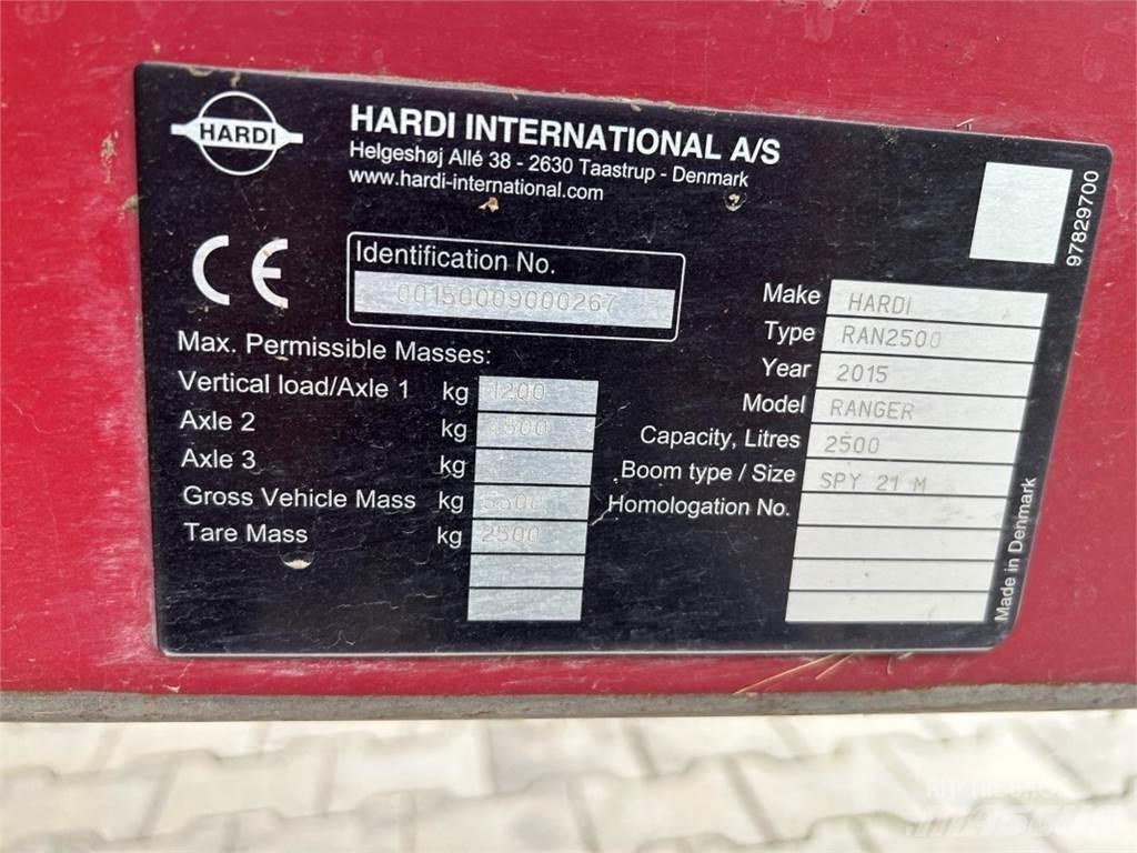 Hardi Ranger 2500 Dragna sprutor