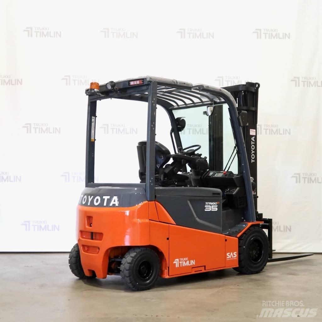 Toyota 8FBMT35 Elmotviktstruckar