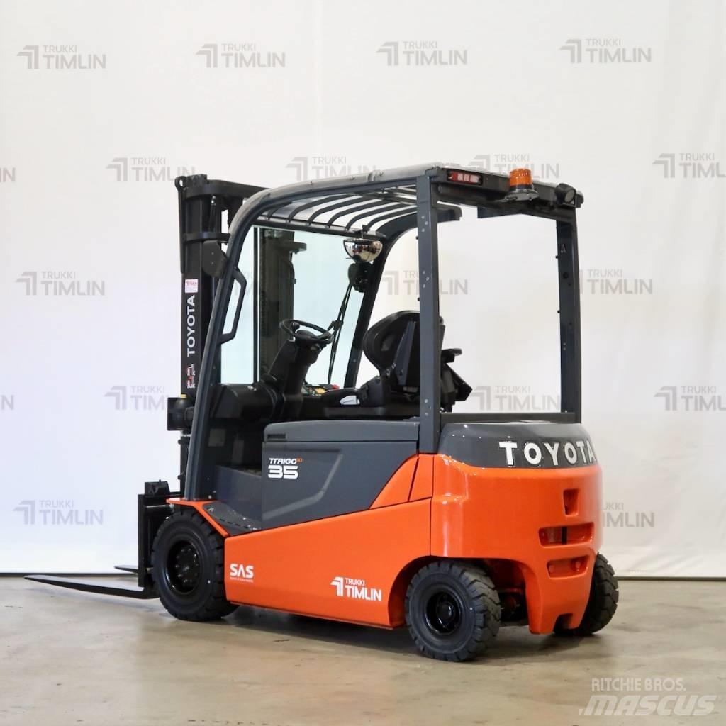 Toyota 8FBMT35 Elmotviktstruckar