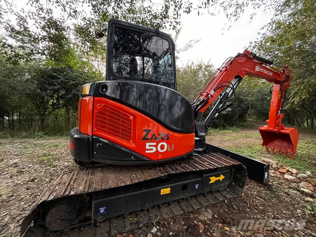 Hitachi ZX 50 U Minigrävare < 7t