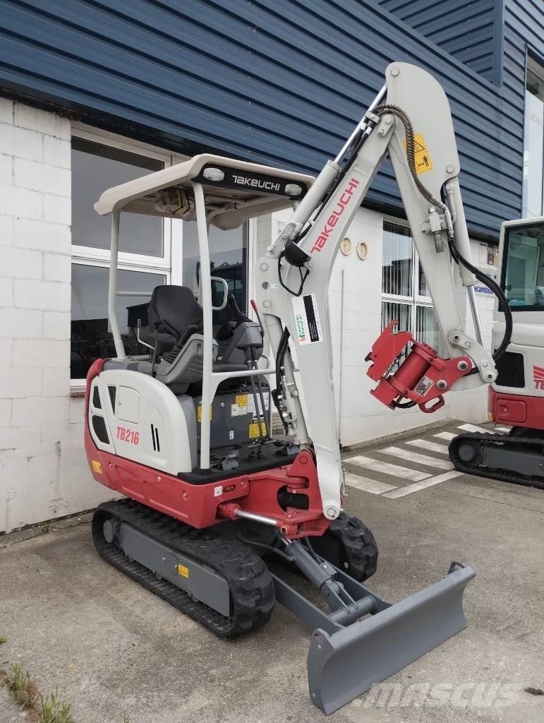 Takeuchi TB 216 Minigrävare < 7t