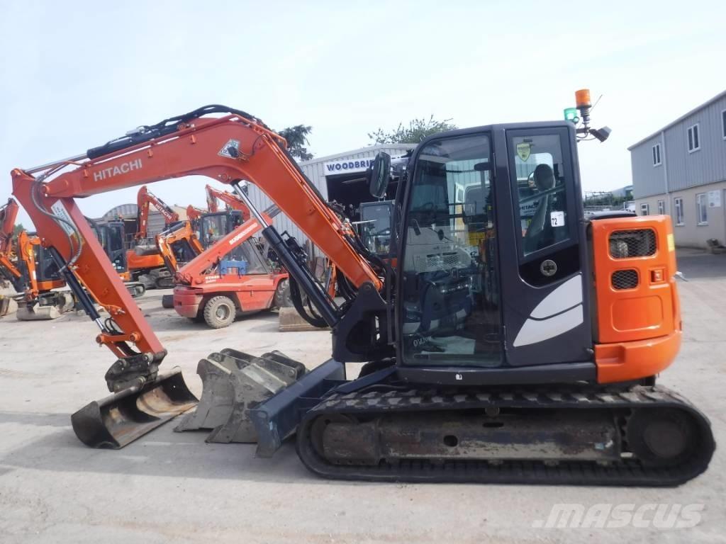 Hitachi ZX 85 US B-6 Midigrävmaskiner 7t - 12t
