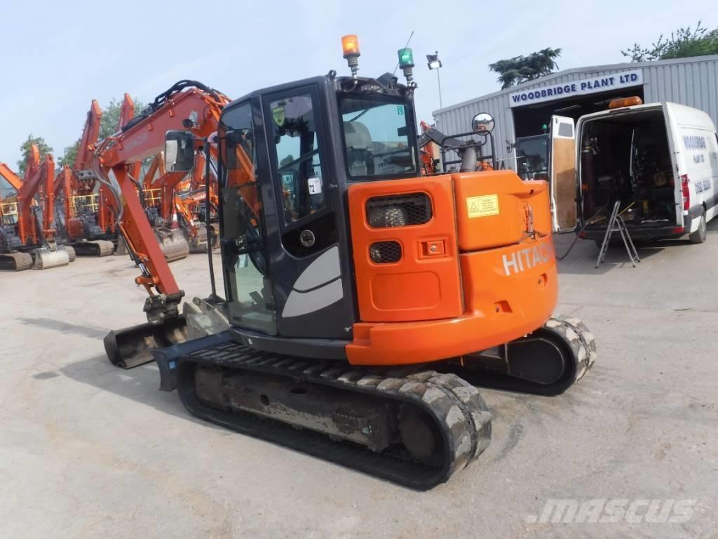 Hitachi ZX 85 US B-6 Midigrävmaskiner 7t - 12t
