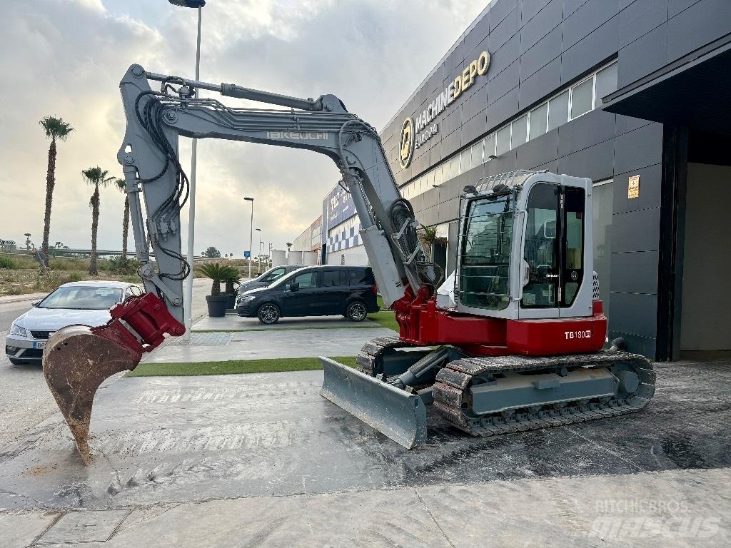 Takeuchi TB 180 FR Midigrävmaskiner 7t - 12t