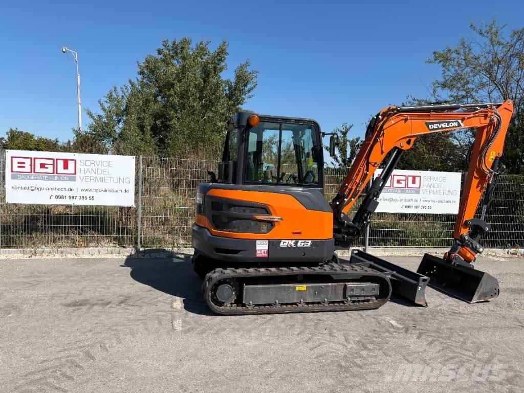 Develon DX 63-7 Minigrävare < 7t