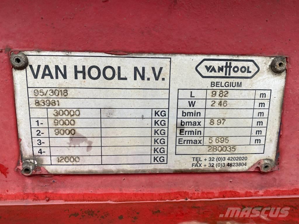 Van Hool W4757145090 Skåptrailer