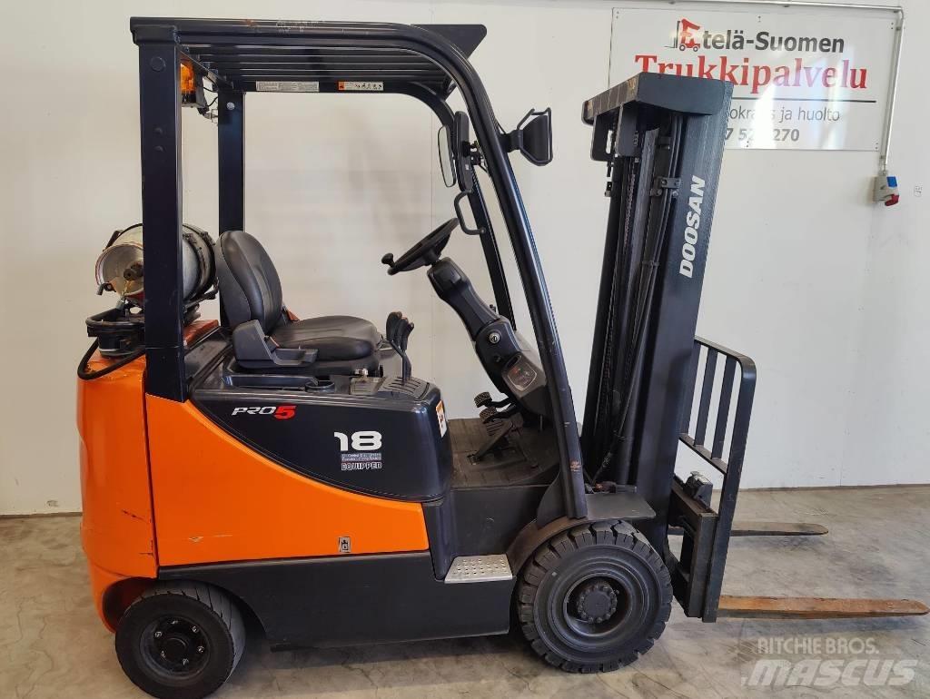 Doosan G18 S-5 Gasolmotviktstruckar