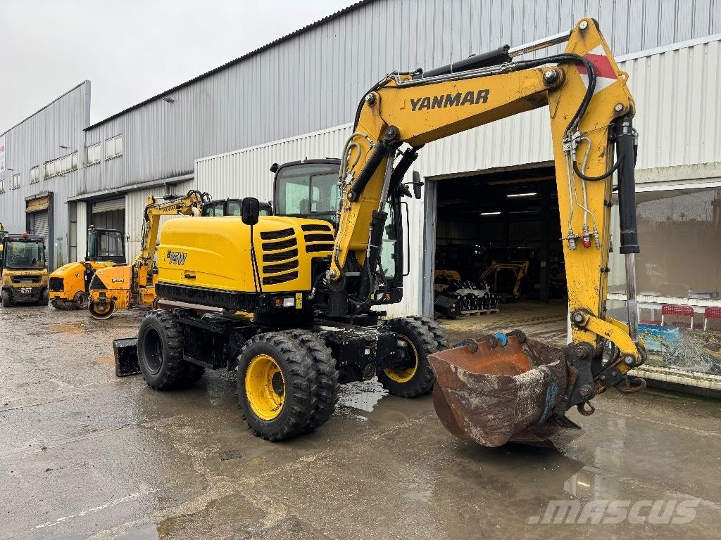 Yanmar B95W (40408) Hjulgrävare