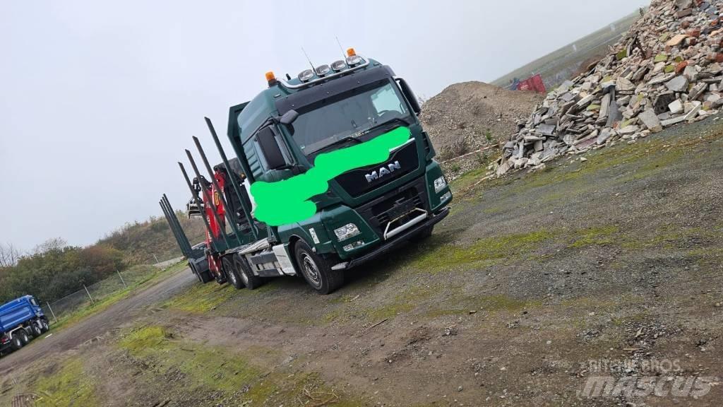 MAN TGX 26.580 Timmerbilar