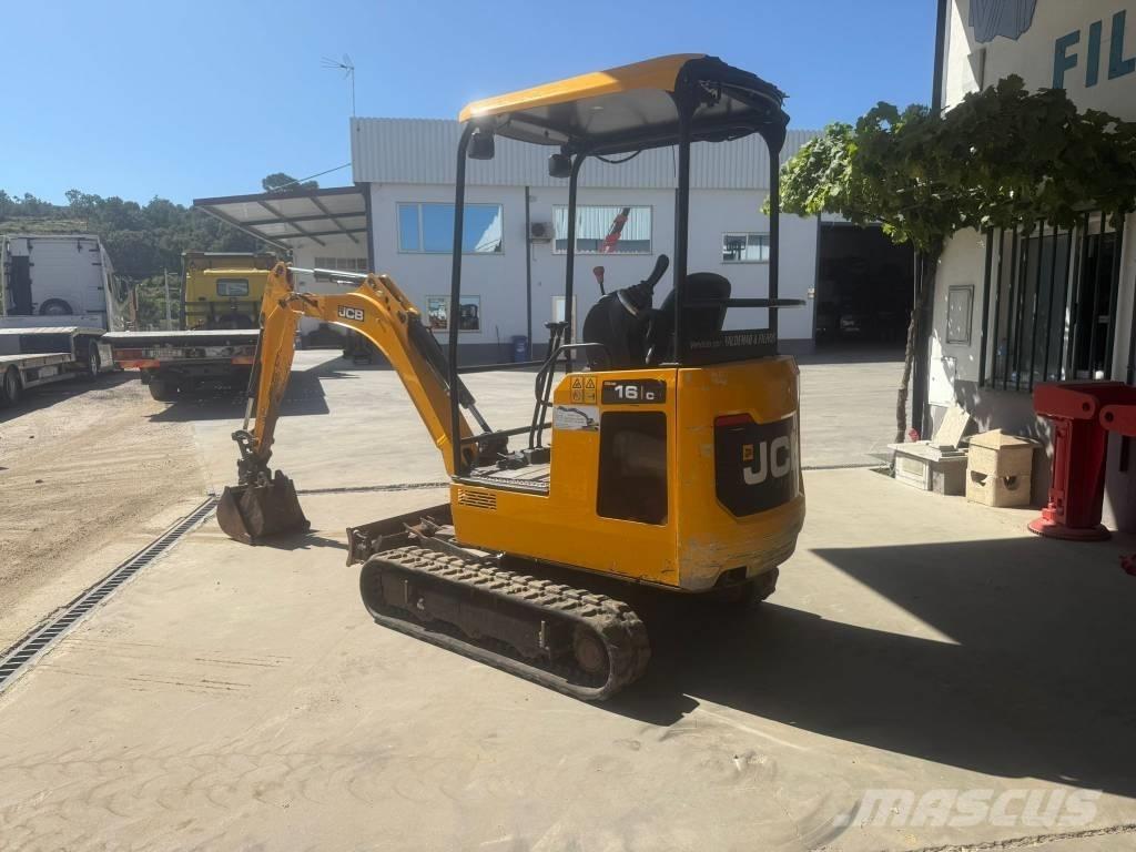 JCB 16 C-1, 1700Kg Minigrävare < 7t
