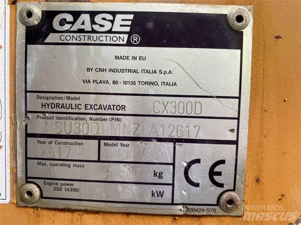 CASE CX300D Bandgrävare