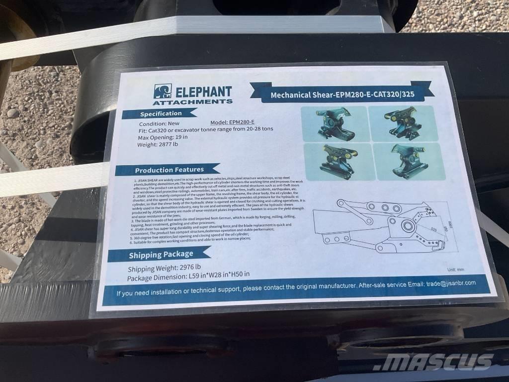  Elephant EPM280 Asfaltsskärare