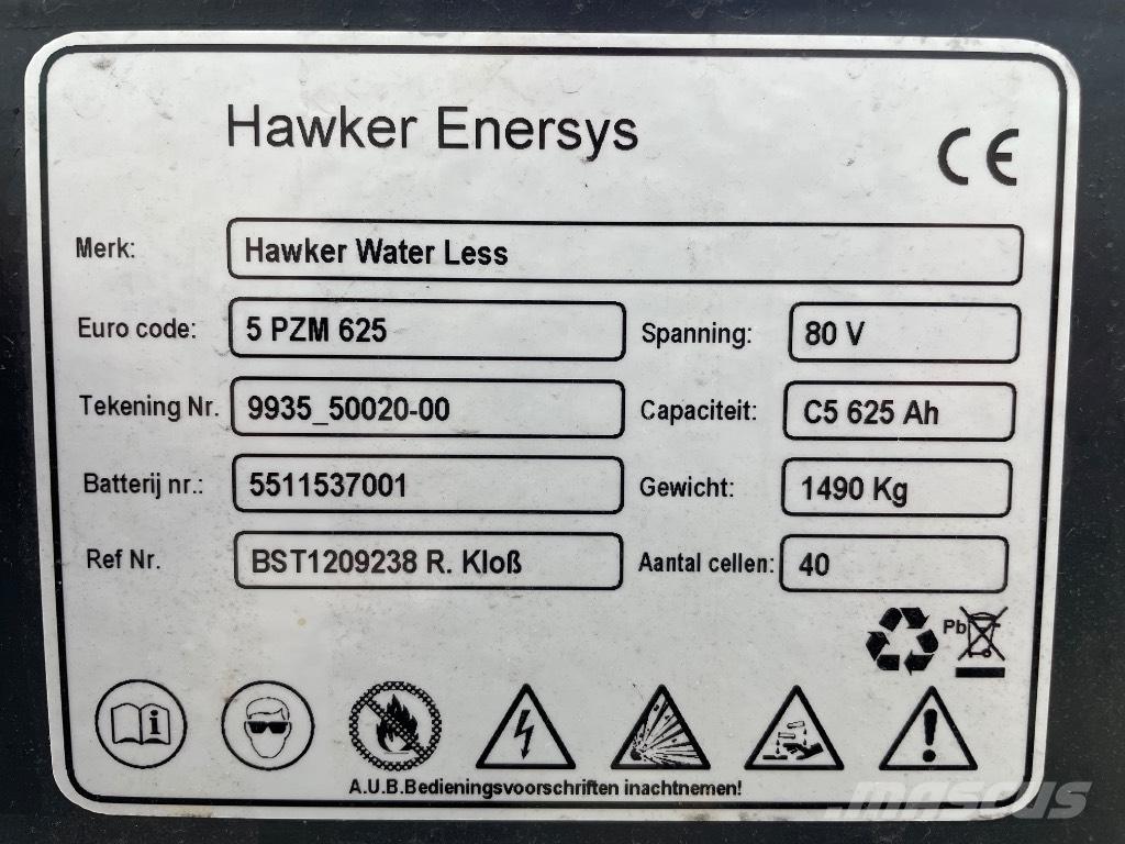 Linde E 25 L-01 Elmotviktstruckar