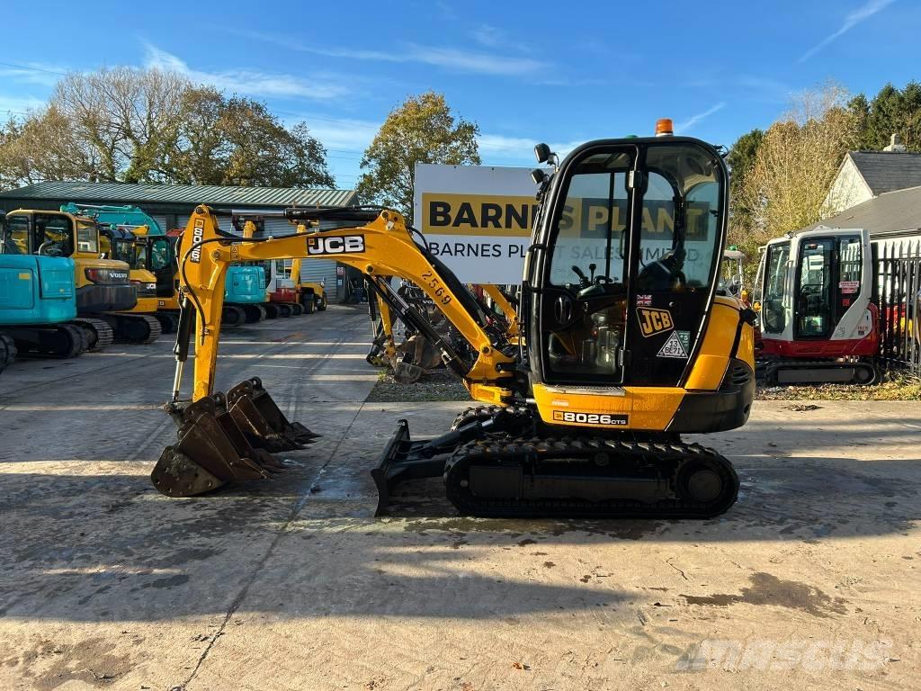 JCB 8026 CTS Minigrävare < 7t