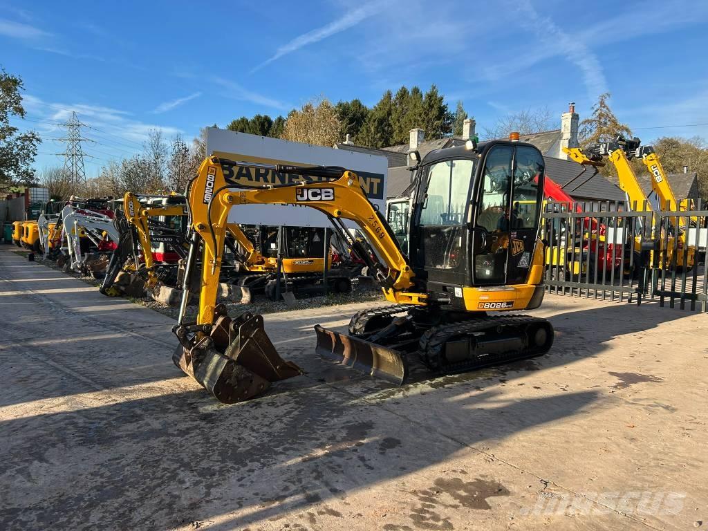JCB 8026 CTS Minigrävare < 7t