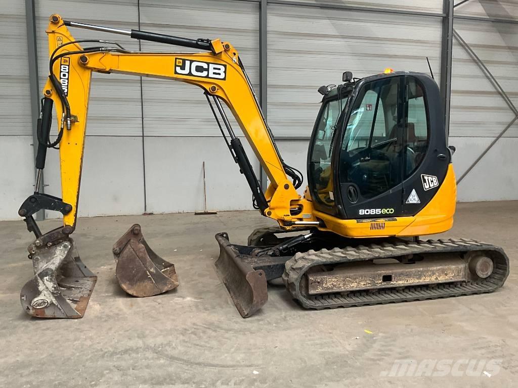 JCB 8085 Midigrävmaskiner 7t - 12t