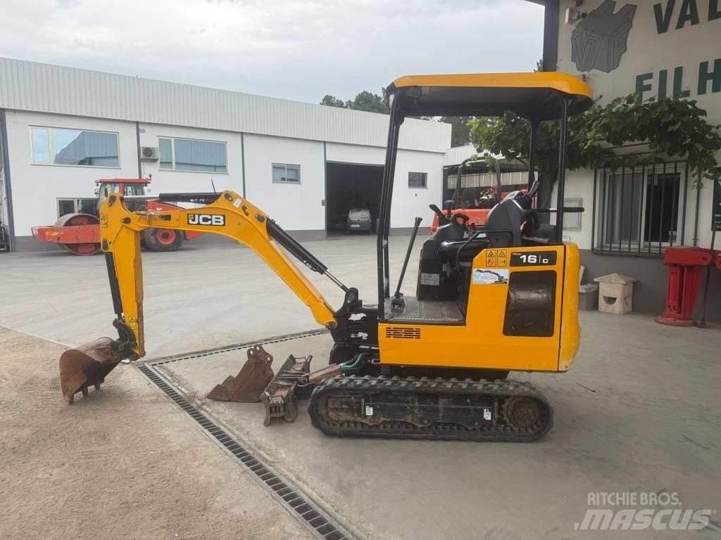 JCB 16 C-1, 821h Minigrävare < 7t
